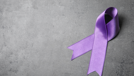 purple ribbon for domwtic violence