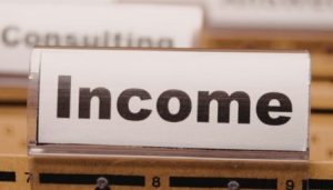 Tenant Misreporting. Image shows "Income" file folder