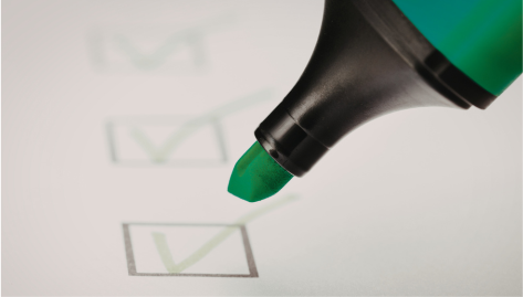 Check mark list