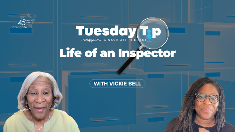 hud file compliance; Tuesday tip: Life of an inspector graphic with the hosts of the video